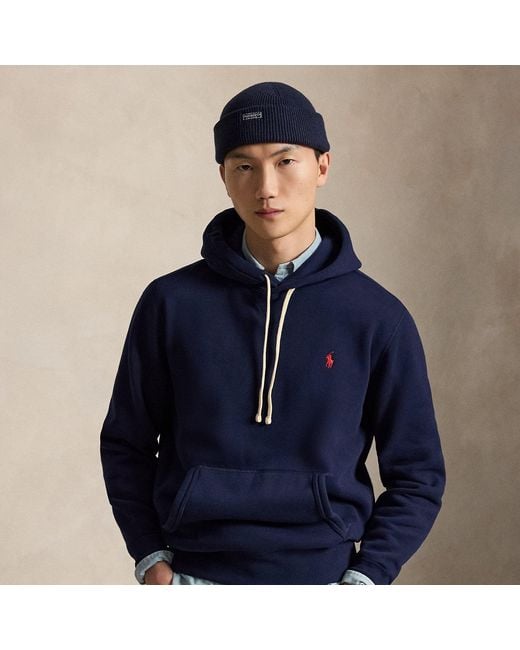 Polo Ralph Lauren Blue The Rl Fleece Hoodie for men