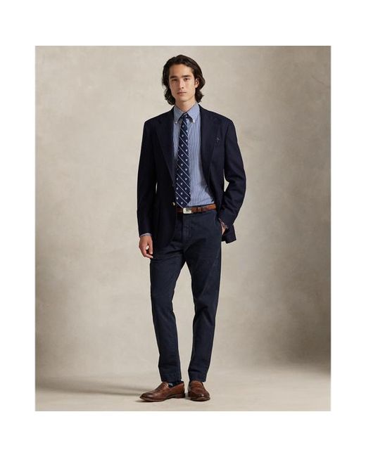 Polo Ralph Lauren Blue Jarrett Slim Fit Sateen Trouser for men