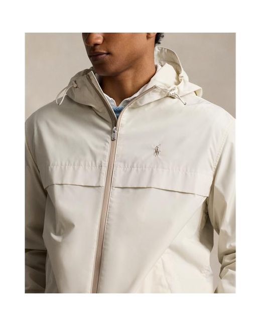 Polo Ralph Lauren White Full-zip Hooded Jacket for men