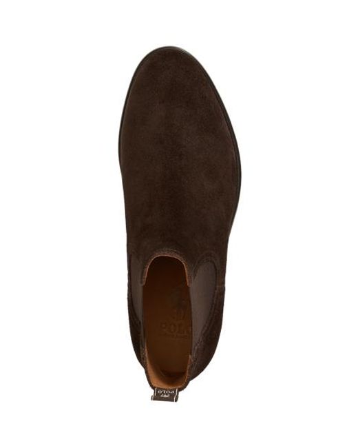 Polo Ralph Lauren Brown Owen Suede Chelsea Boot for men