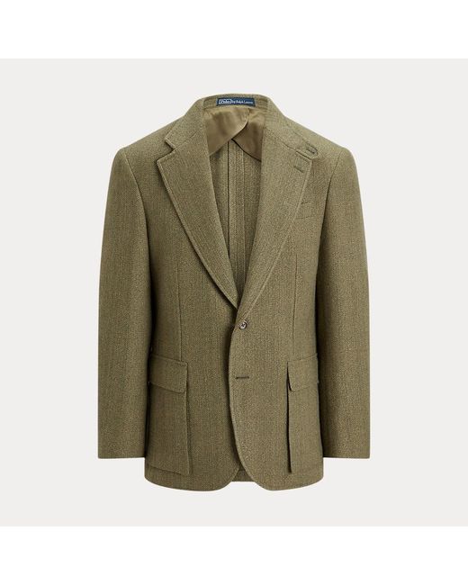 Polo Ralph Lauren Die Strukturierte Tweedjacke Rl67 in Green für Herren