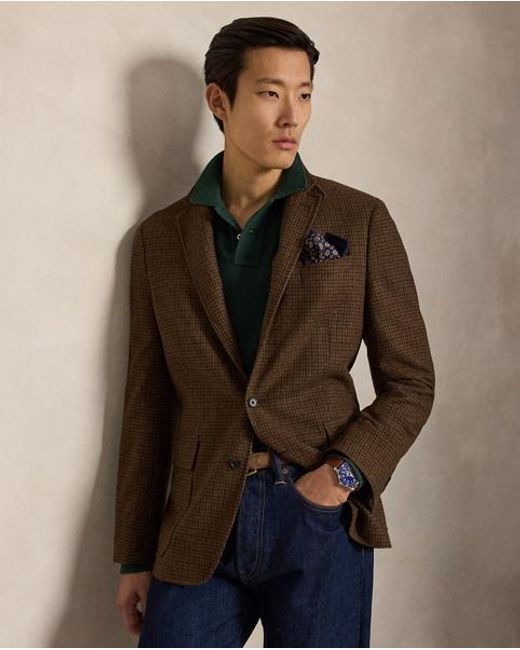 Polo Ralph Lauren Green Custom Slim Fit Mesh Polo Shirt for men