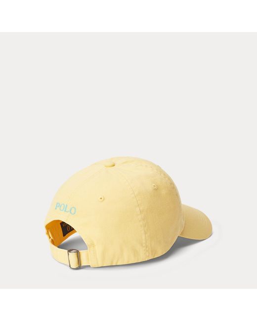 Polo Ralph Lauren Yellow Classic Sport Cap