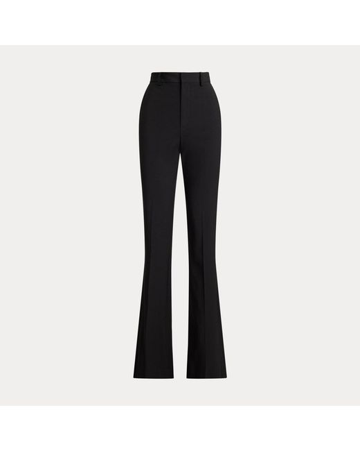 Ralph Lauren Black Wrigley Wool-Blend Trousers