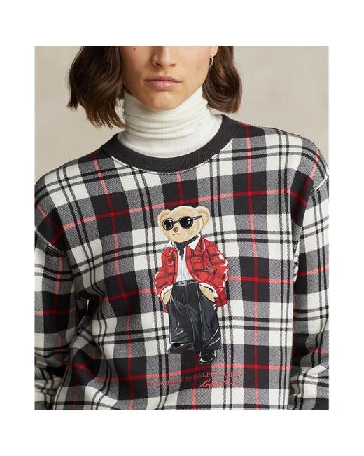 Polo Ralph Lauren Brown Sweatshirt mit Polo Bear
