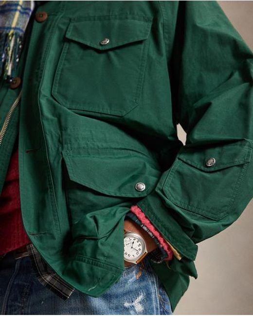 Polo Ralph Lauren Green The Elsdon Relaxed Fit Anorak for men