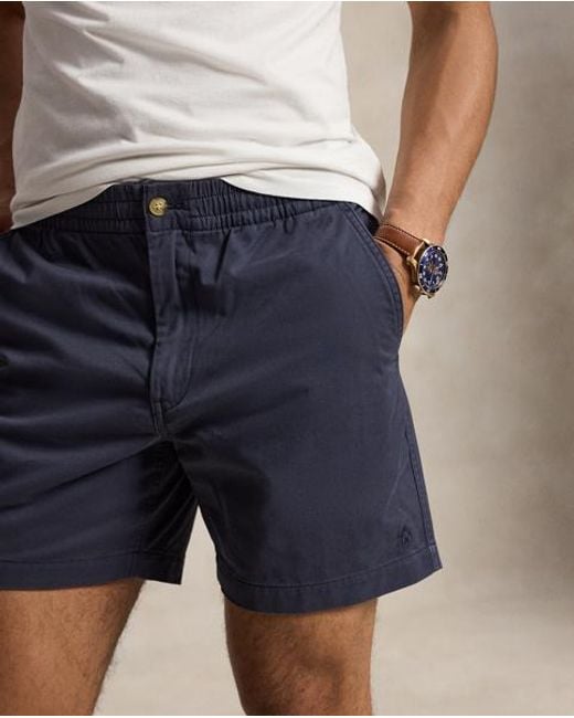 Polo Ralph Lauren Blue 15-cm Polo Prepster Stretch Chino Short for men