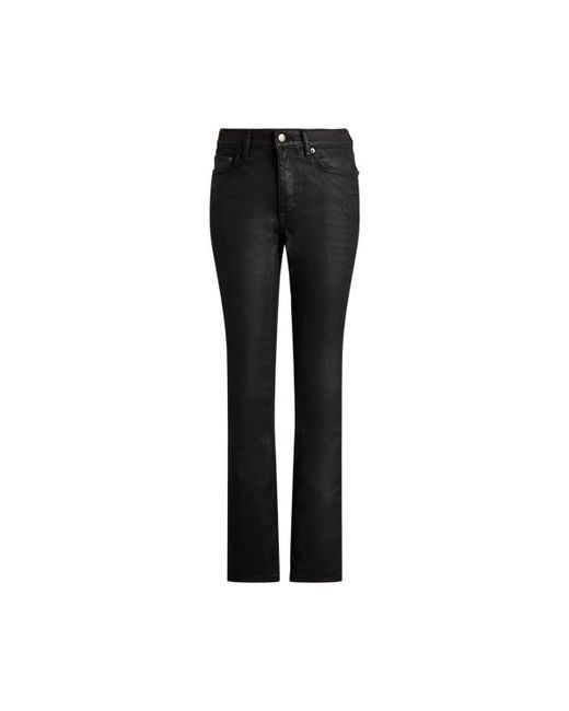 Ralph Lauren Red Ralph Lauren Coated High-Rise Straight Ankle Jean