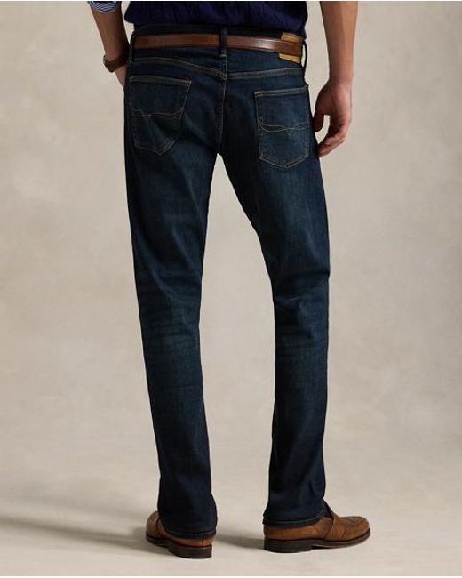 Polo Ralph Lauren Blue Varick Slim Straight Jeans for men