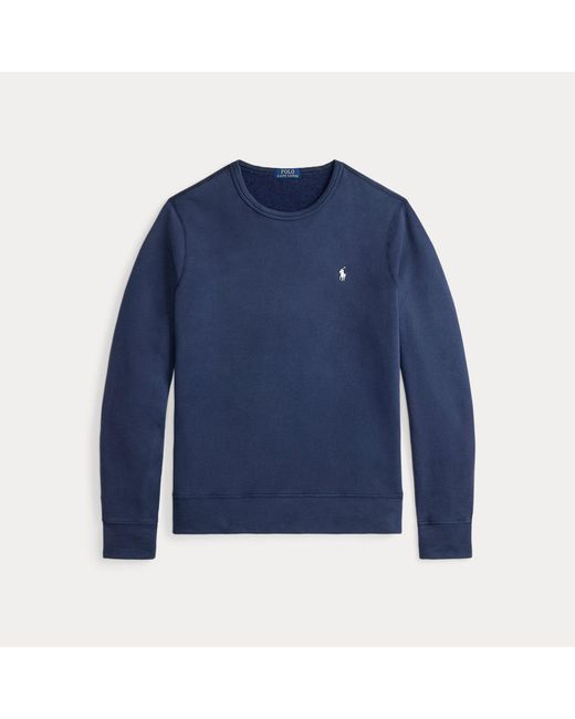 Polo Ralph Lauren Blue French Terry Sweatshirt for men