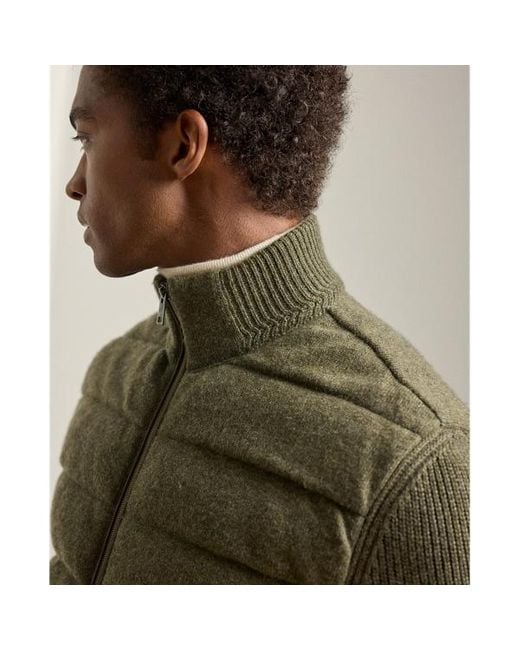 Maglia in misto cashmere e piumino di Ralph Lauren in Green da Uomo