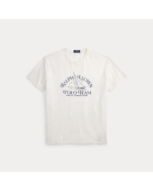 Polo Ralph Lauren Natural Classic Fit Jersey Graphic T-Shirt for men