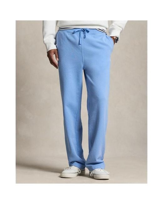 Polo Ralph Lauren Blue Loopback Fleece Drawstring Pant for men