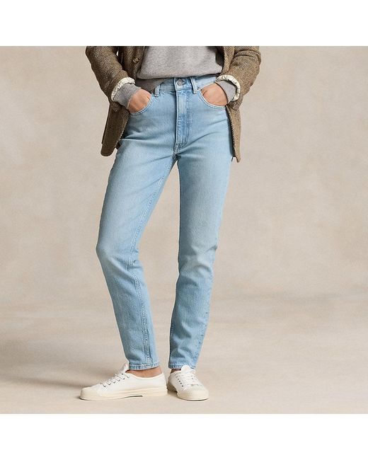 Ralph Lauren Blue High-rise Super-slim Jean