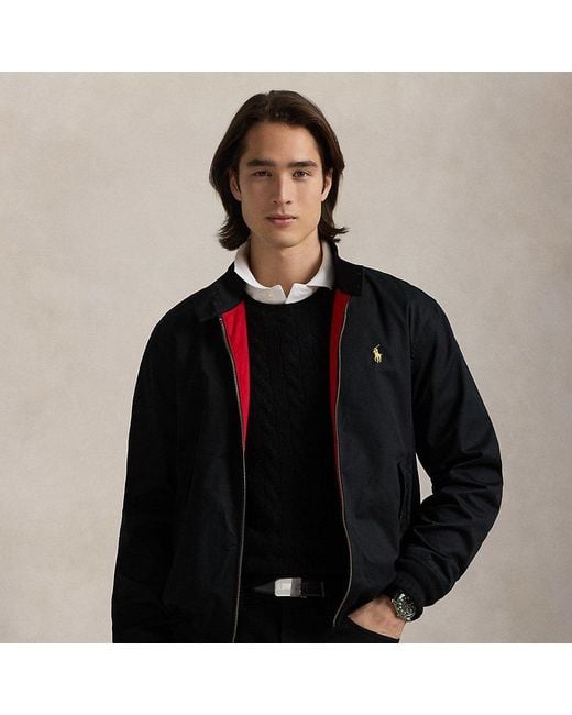 Polo Ralph Lauren Black Lunar New Year Twill Jacket for men