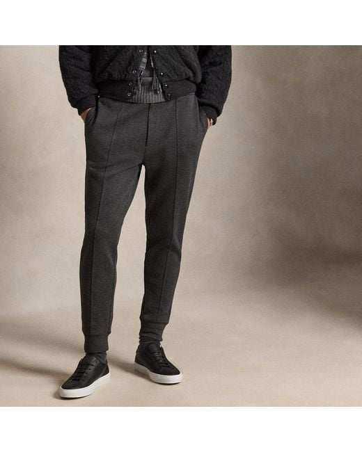 Polo Ralph Lauren Gray Double-Knit Jogging Bottoms for men