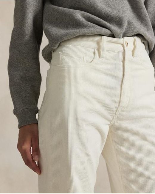 Pantalón Ancho De Pana De Algodón Polo Ralph Lauren de color Black