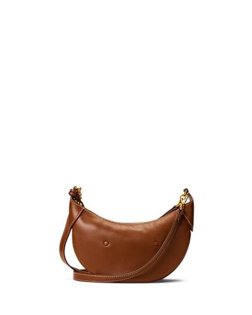 Polo Ralph Lauren Blue Polo Id Leather Mini Chain Bag
