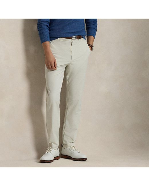 Pantaloni Performance Tailored-Fit di Ralph Lauren in White da Uomo
