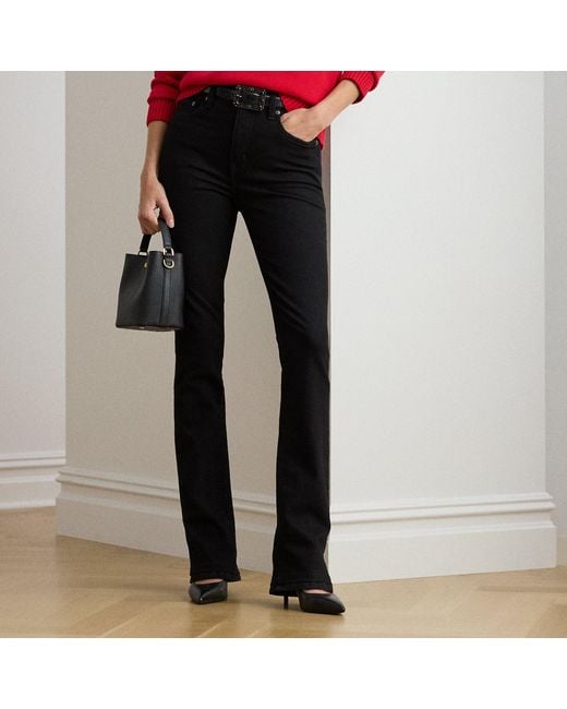Ralph Lauren Black Ralph Lauren High-Rise Boot Jean