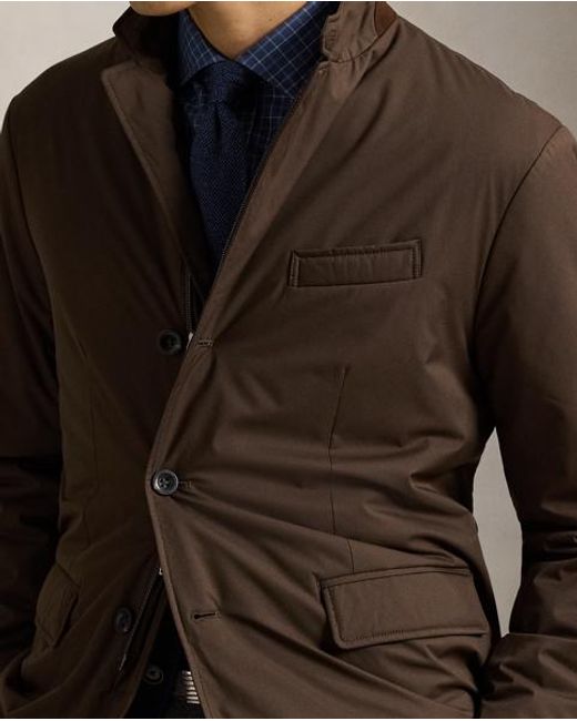 Polo Ralph Lauren Black The Abottson Gabardine Jacket for men