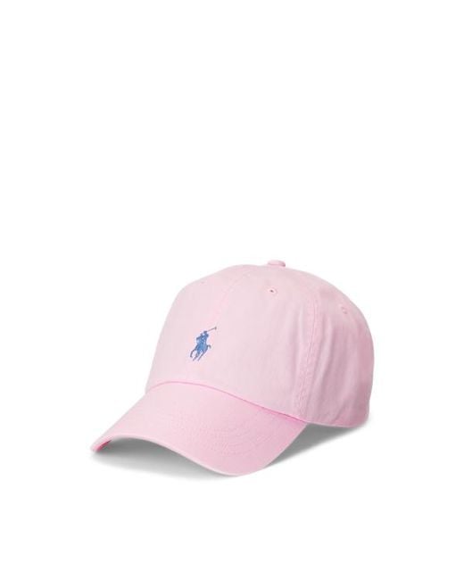 Ralph Lauren White The Iconic Cotton Chino Ball Cap
