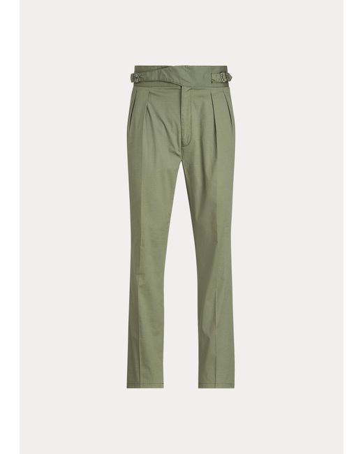 Polo Ralph Lauren Stretch-Ripstop-Anzughose mit Schnalle in Green für Herren