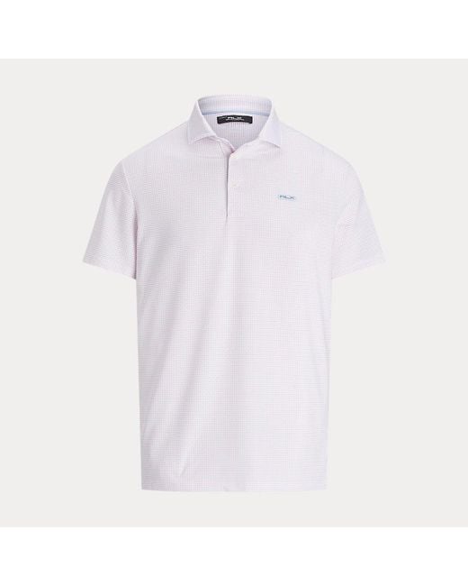 Ralph Lauren Tailored-Fit Performance-Poloshirt in White für Herren