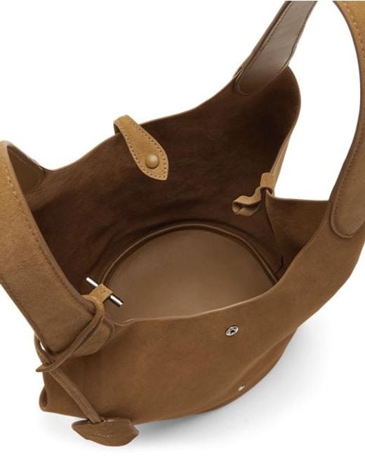 Polo Ralph Lauren Brown Polo Play Suede Tote