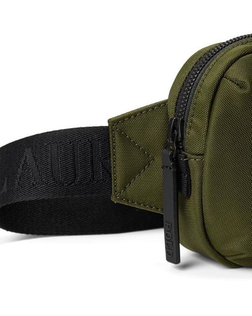 Marsupio con logo tono su tono di Polo Ralph Lauren in Green da Uomo
