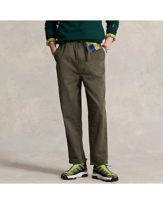 Ralph Lauren Relaxed Fit Twill Hiking Pant in Green for Men | Lyst