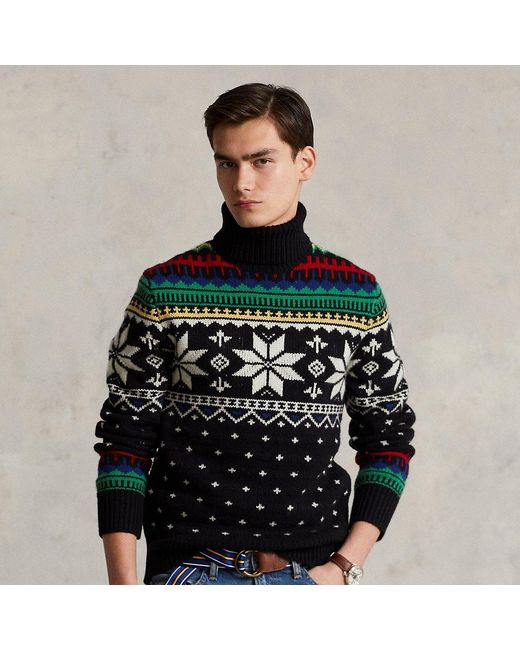Polo Ralph Lauren Intarsia-knit Wool 