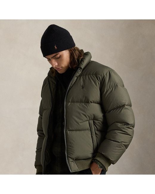 Ralph Lauren Green The Wyoming Ripstop Down Jacket for men