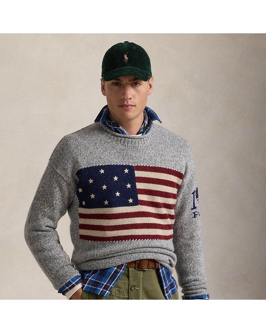 Polo Ralph Lauren Wollpullover Mit Gerolltem Kragen in Gray für Herren