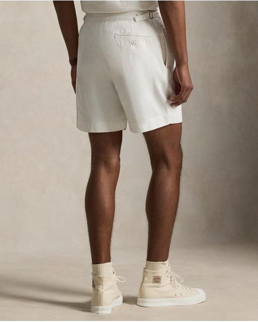 Polo Ralph Lauren Natural 18 Cm Relaxed Fit Twill Officer's Short for men
