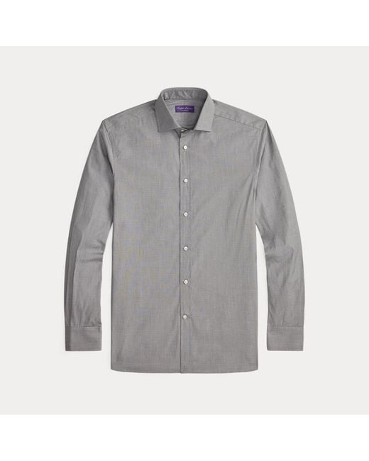 Camisa Fil-À-Fil Ralph Lauren de hombre de color Gray