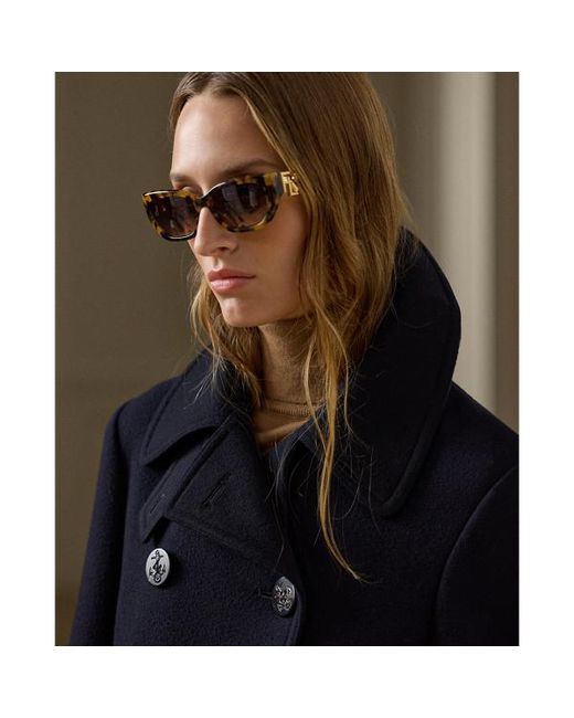 Il caban di Ralph Lauren in Blue