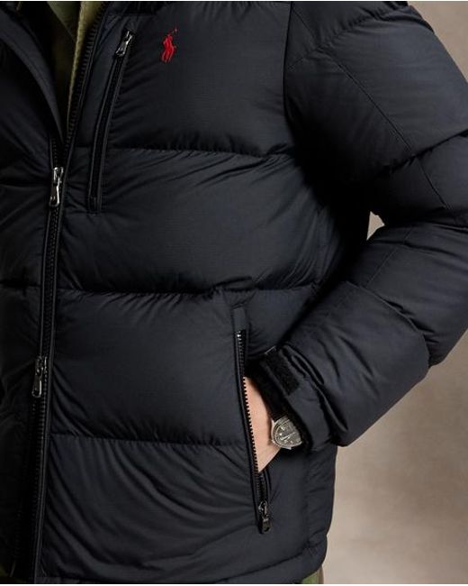 Polo Ralph Lauren Black The Gorham Down Jacket for men