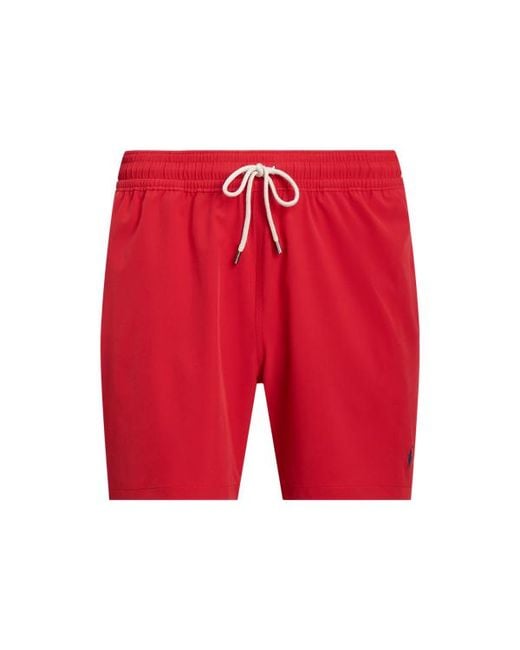 Polo Ralph Lauren Blue 14.5 Cm Traveller Classic Swimming Trunk for men