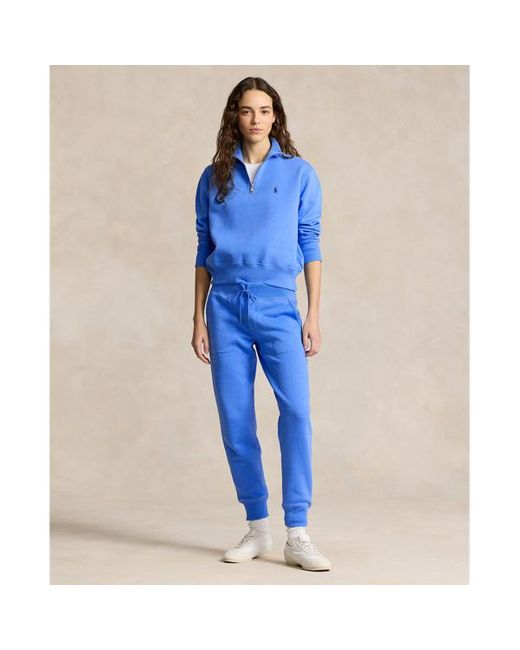 Pantaloni da jogging in felpa di Polo Ralph Lauren in Blue