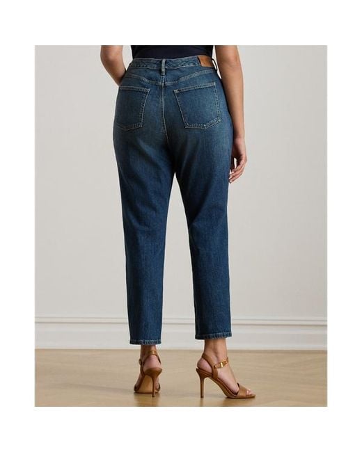 Ralph Lauren Blue Ralph Lauren High-Rise Straight Ankle Jean
