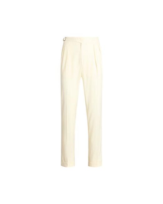 Ralph Lauren Natural Ralph Lauren Hand-Tailored Wool Gabardine Trouser for men