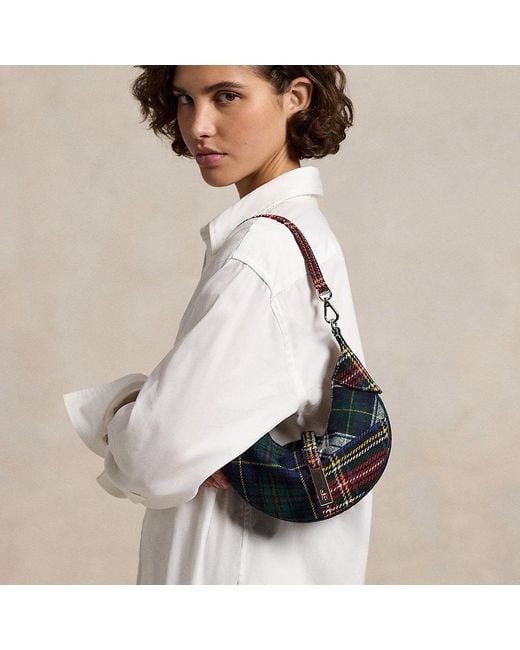 Plaid Mini Ralph Lauren Bag RALPH LAUREN Black Watch Plaid Speedy