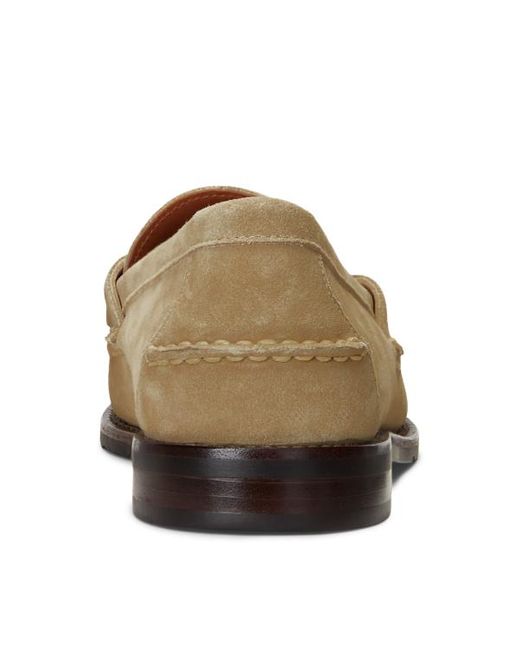 Polo Ralph Lauren Natural Alston Suede Penny Loafer for men