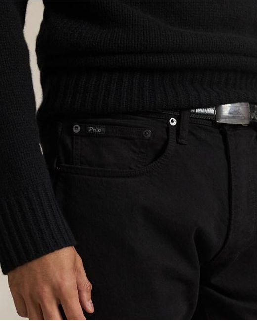 Polo Ralph Lauren Black Sullivan Slim Stretch Jean for men