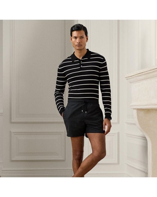 Ralph Lauren Black Ralph Lauren 4.25-Inch Amalfi Swim Trunk for men