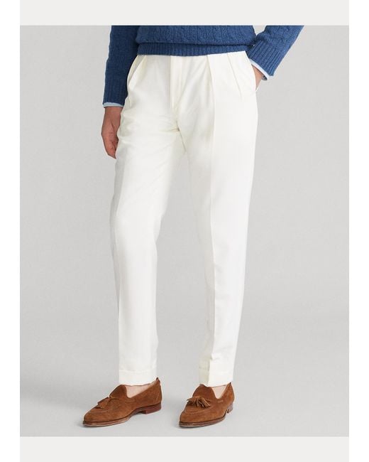 Pantalon Blanc Ralph Lauren Norway, SAVE 45% - lutheranems.com