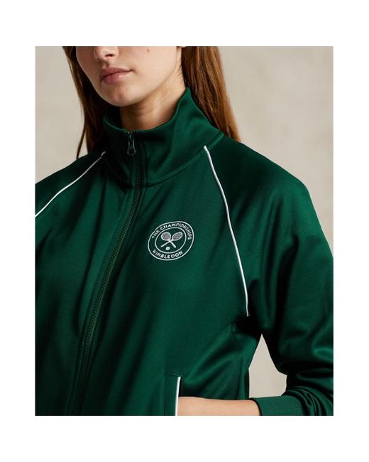Polo Ralph Lauren Green Wimbledon Full-zip Track Jacket