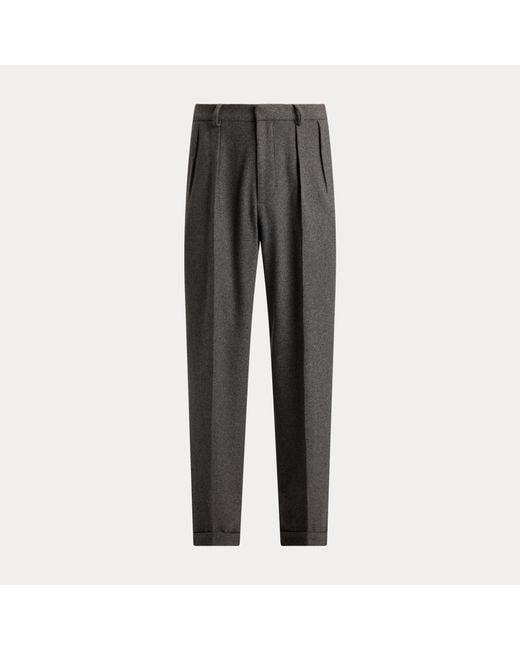 Polo Ralph Lauren Gray Suffield Relaxed Fit Flannel Trouser for men