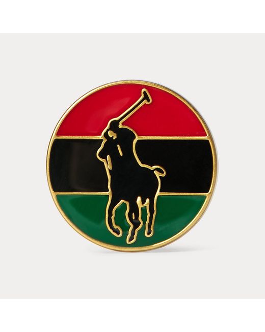 Polo Ralph Lauren Red Pin Of Solidarity